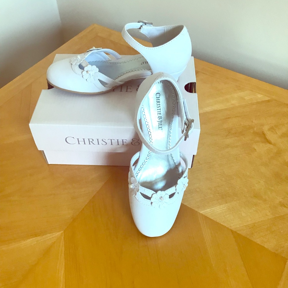 Girls white shoes